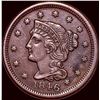 Image 1 : 1846 Braided Hair Large Cent CLOSELY UNCIRCULATED