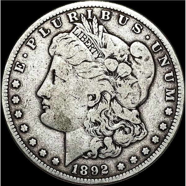 1892-S Silver Morgan Dollar NICELY CIRCULATED