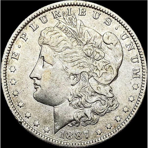 1887-O Morgan Silver Dollar NEARLY UNCIRCULATED