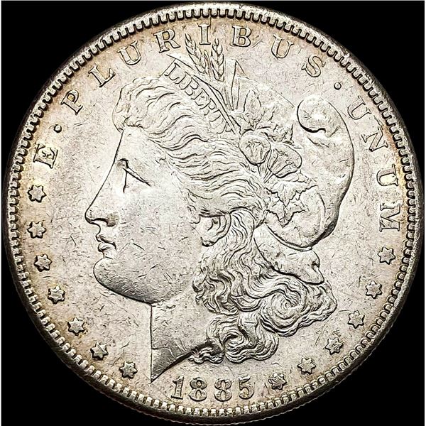 1885-S Silver Morgan Dollar CLOSELY UNCIRCULATED