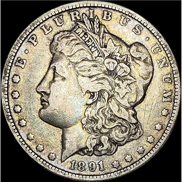 1891-O Silver Morgan Dollar LIGHTLY CIRCULATED