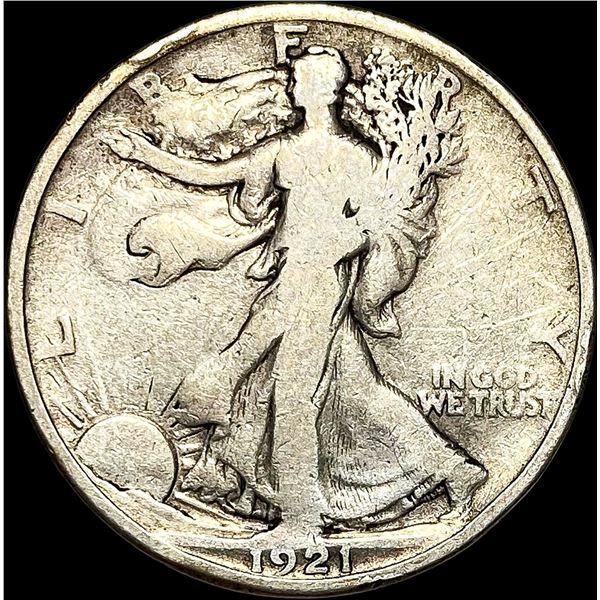 1921 Walking Liberty Half Dollar NICELY CIRCULATED