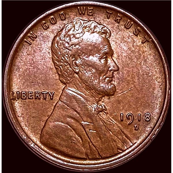 1918-D Lincoln Wheat Cent UNCIRCULATED