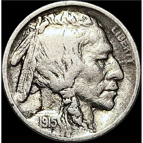 1915-S Buffalo Nickel LIGHTLY CIRCULATED