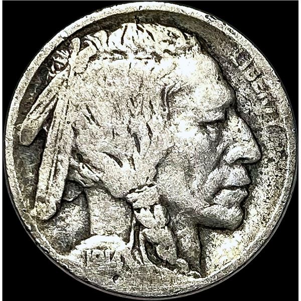 1914-D Buffalo Nickel NEARLY UNCIRCULATED