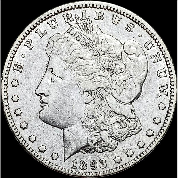 1893-O Silver Morgan Dollar NEARLY UNCIRCULATED