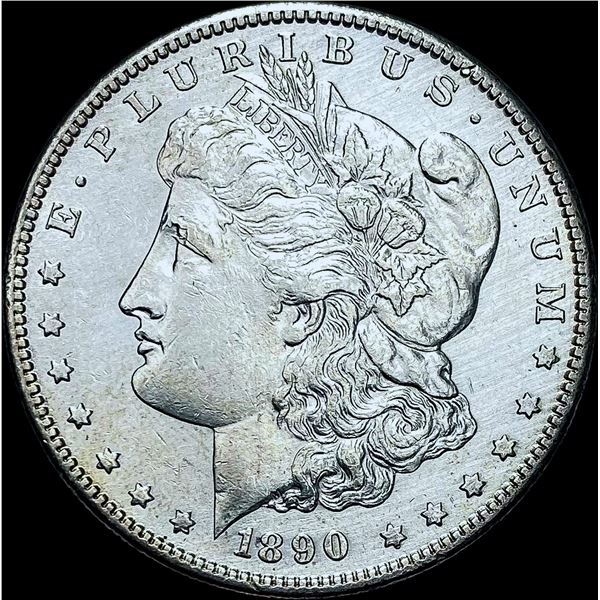 1890-S Silver Morgan Dollar CHOICE AU