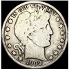 Image 1 : 1909-O Silver Barber Half Dollar NICELY CIRCULATED