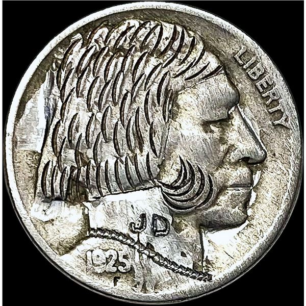 1925 Buffalo Hobo Nickel John Dorusa Signed