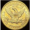 Image 2 : 1878 Liberty Head Half Eagle $5 Gold UNCIRCULATED