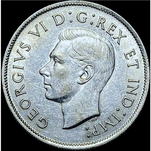 1941 Canada Silver 50 Cents CHOICE AU