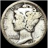 Image 1 : 1921 Silver Mercury Dime NICELY CIRCULATED