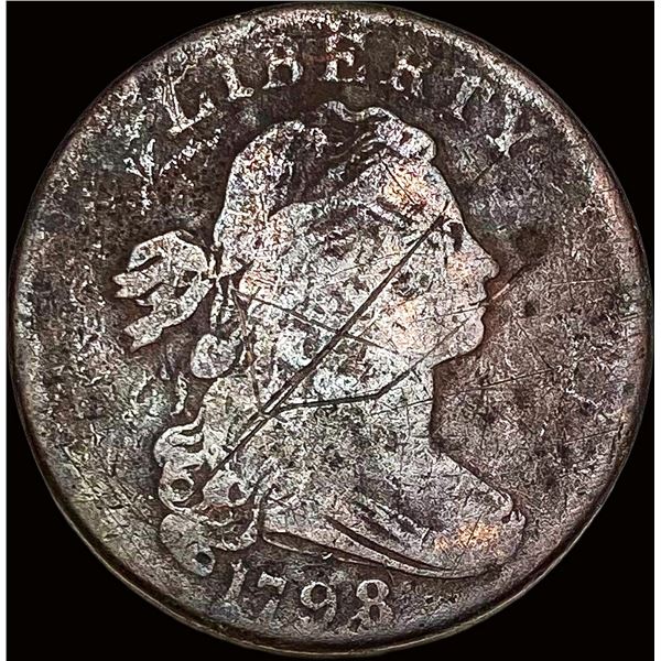 1798 Draped Bust Large Cent NICELY CIRCULATED