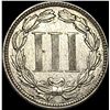 Image 2 : 1870 Nickel Three-Cent Piece CHOICE AU