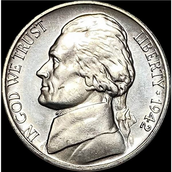 1942 Jefferson Nickel FS CHOICE PROOF