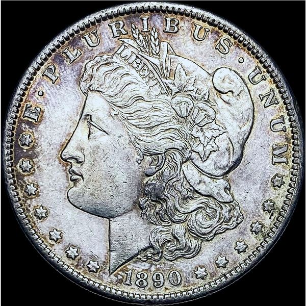 1890-S Silver Morgan Dollar CHOICE AU