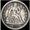 Image 1 : 1857 Seated Liberty Dime NEARLY UNCIRCULATED