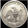 Image 2 : 1854 Arrows Seated Liberty Quarter NEARLY UNCIRCULATED