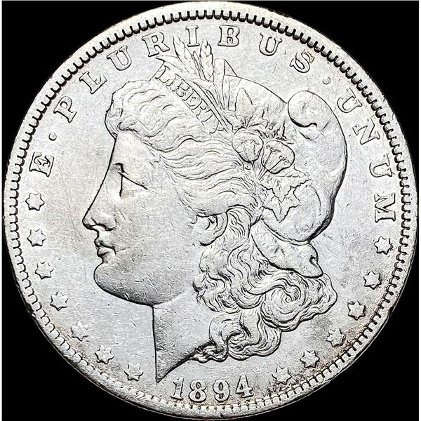1894-O Silver Morgan Dollar NEARLY UNCIRCULATED