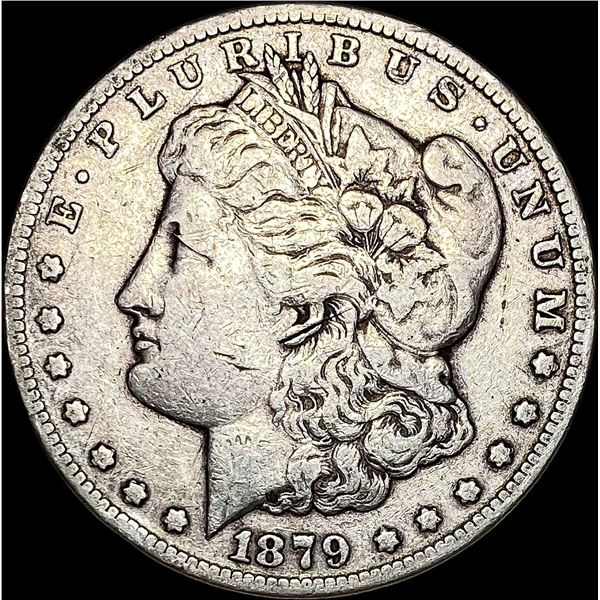 1879-CC Silver Morgan Dollar LIGHTLY CIRCULATED