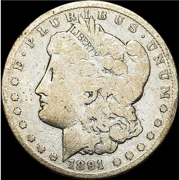 1891-CC Silver Morgan Dollar NICELY CIRCULATED