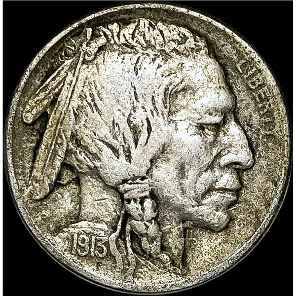 1913-S Type 1 Buffalo Nickel ABOUT UNCIRCULATED