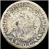 Image 2 : 1813 Capped Bust Silver Half Dollar NICELY CIRCULATED