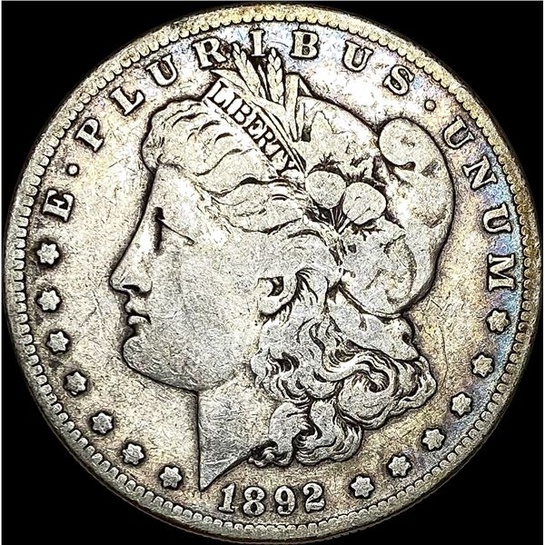 1892-S Silver Morgan Dollar LIGHTLY CIRCULATED