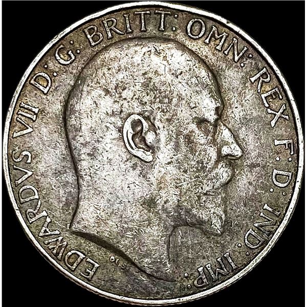1906 Great Britain Silver Florin LIGHTLY CIRCULATED