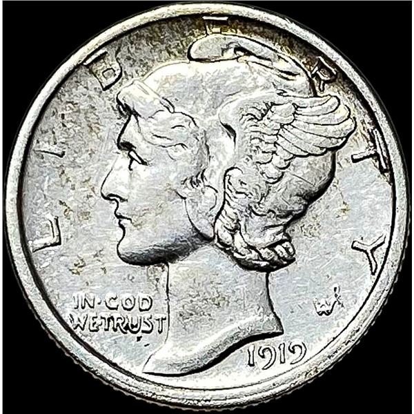 1919-S Mercury Dime CLOSELY UNCIRCULATED