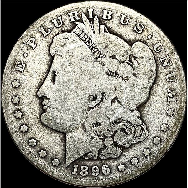 1896-S Silver Morgan Dollar NICELY CIRCULATED