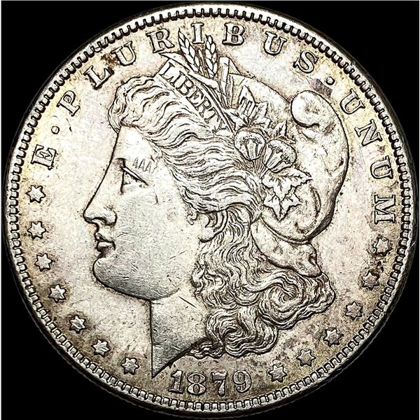 1879-S Silver Morgan Dollar CLOSELY UNCIRCULATED
