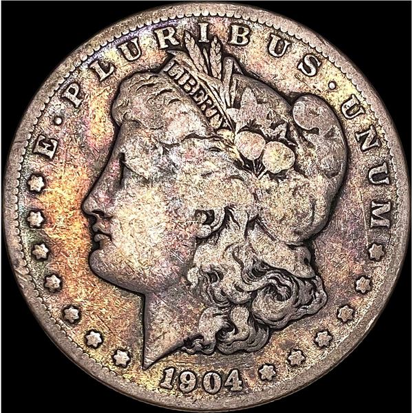 1904-S Silver Morgan Dollar NICELY CIRCULATED