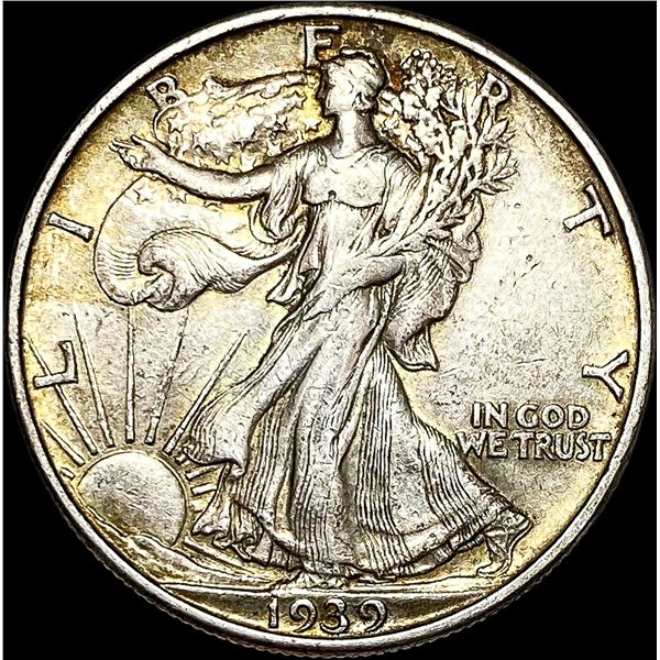 1939-D Walking Liberty Half Dollar NEARLY UNCIRCULATED
