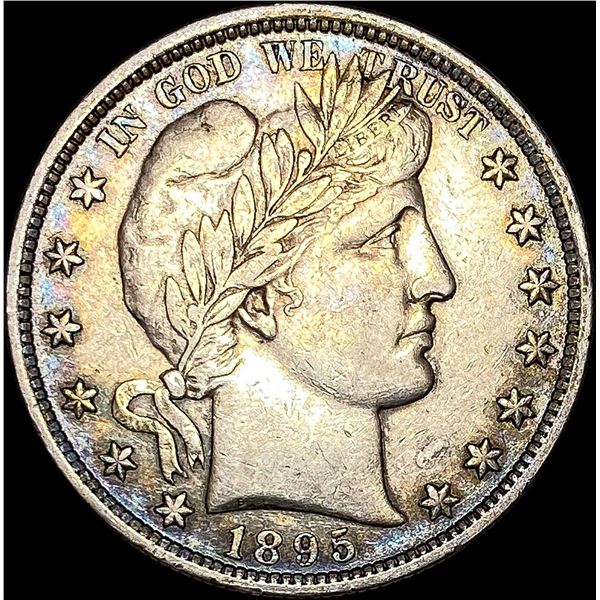 1895 Silver Barber Half Dollar CLOSELY UNCIRCULATED