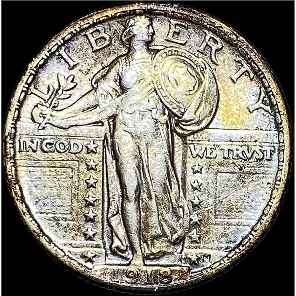 1918 Standing Liberty Quarter CLOSELY UNCIRCULATED