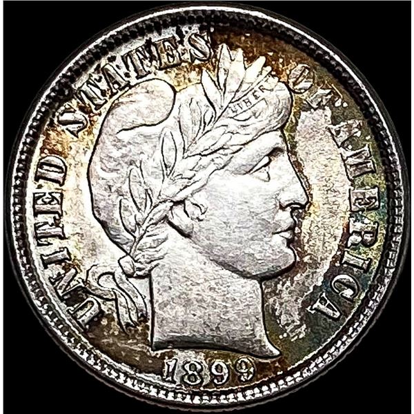 1899 Barber Dime CLOSELY UNCIRCULATED