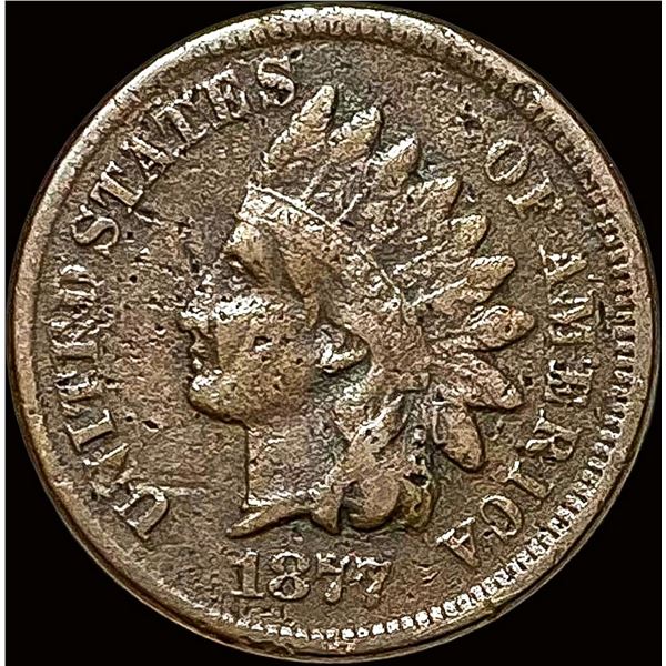 1877 Indian Head Cent NICELY CIRCULATED