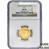 Image 1 : 1944 Romania .1895oz Gold 20 Lei NGC MS64