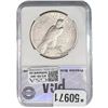 Image 2 : 1921 Silver Peace Dollar PGA MS64