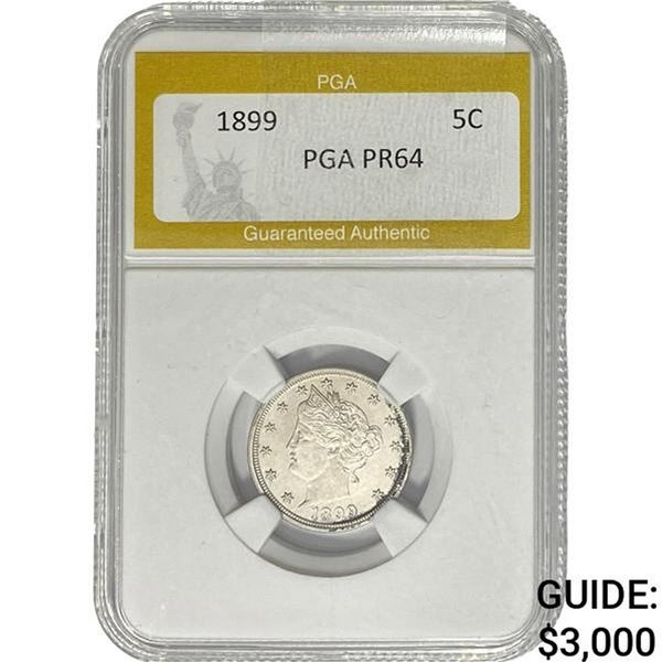 1899 Liberty Victory Nickel PGA PR64