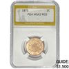 Image 1 : 1871 Two Cent Piece PGA MS62 RED