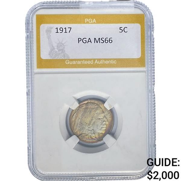 1917 Buffalo Nickel PGA MS66