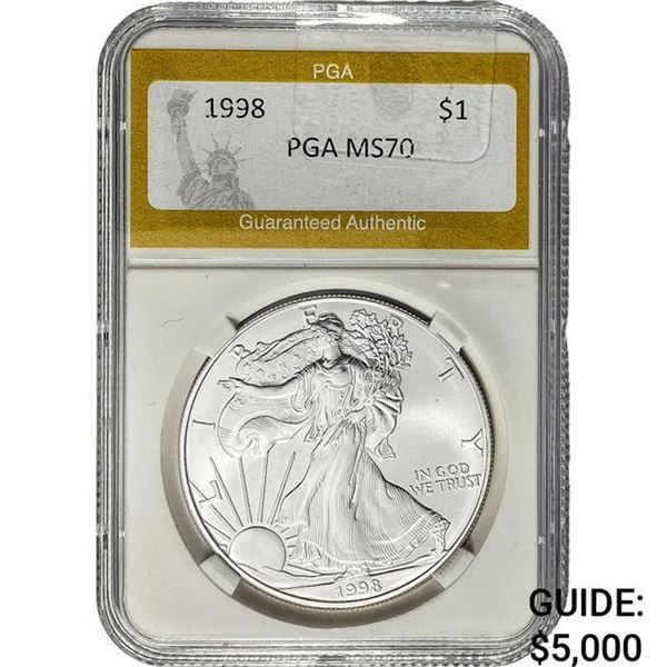 1998 Silver Eagle PGA MS70