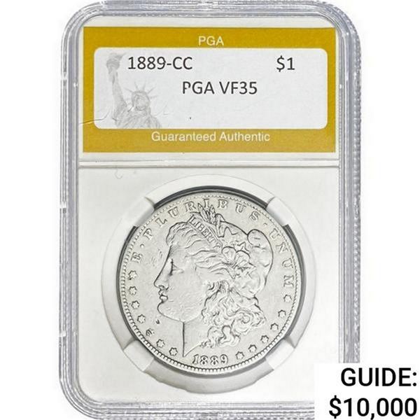 1889-CC Morgan Dollar PGA  VF35