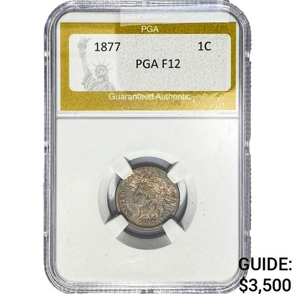1877 Indian Head Cent PGA F12