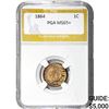 Image 1 : 1864 Indian Head Cent PGA MS65+
