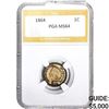 Image 1 : 1864 Indian Head Cent PGA MS64
