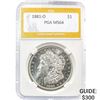 Image 1 : 1881-O Morgan Silver Dollar PGA MS64