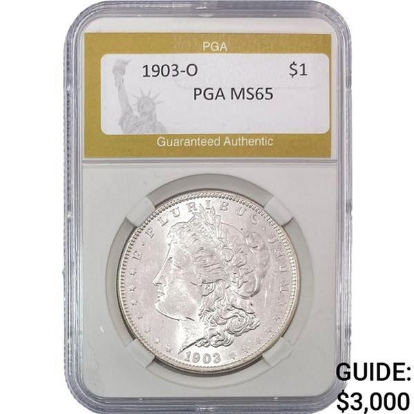 1903-O Morgan Silver Dollar PGA MS65
